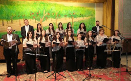 نيافة المطران افاك اسادويان رئيس طائفة الارمن.. يرعى أحتفالية لفرقة سايات نوفا