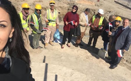 الاتحاد الدولي لاعلام الاقليات وحقوق الانسان يتفقد حملة ( الق بغداد )