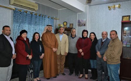 الاتحاد الدولي لاعلام الاقليات وحقوق الانسان يستقبل وفد مؤسسة الاعتدال والتنمية العراقية