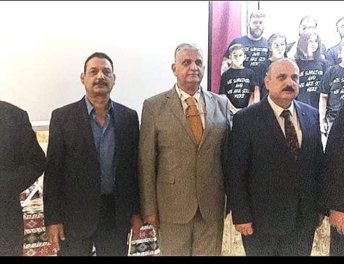 حضور رئيس الإتحاد الدولي لإعلام الأقليات و حقوق الإنسان في الأمسية الثقافية لمناسبة مرور 108 عام على الإبادة الأرمنية