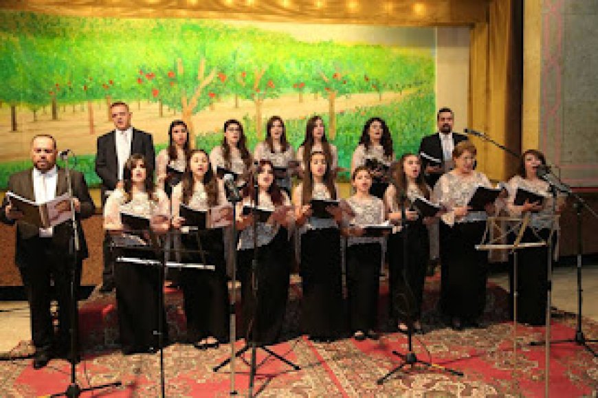 نيافة المطران افاك اسادويان رئيس طائفة الارمن.. يرعى أحتفالية لفرقة سايات نوفا