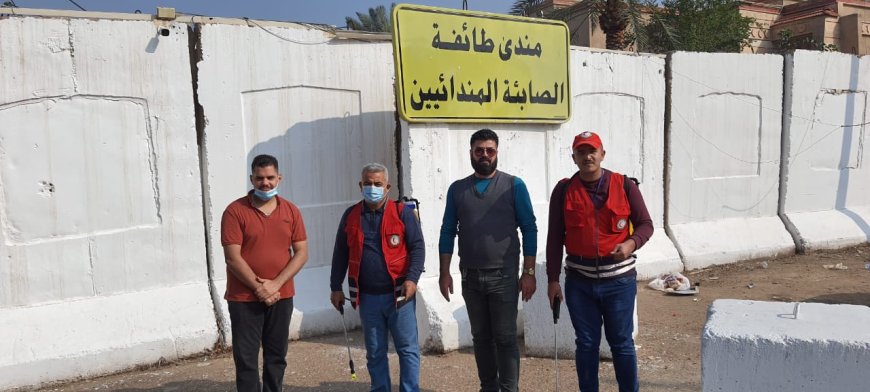 الاتحاد الدولي لاعلام الاقليات وحقوق الأنسان يشيد بدور جمعية الهلال الأحمر العراقي فرع بغداد